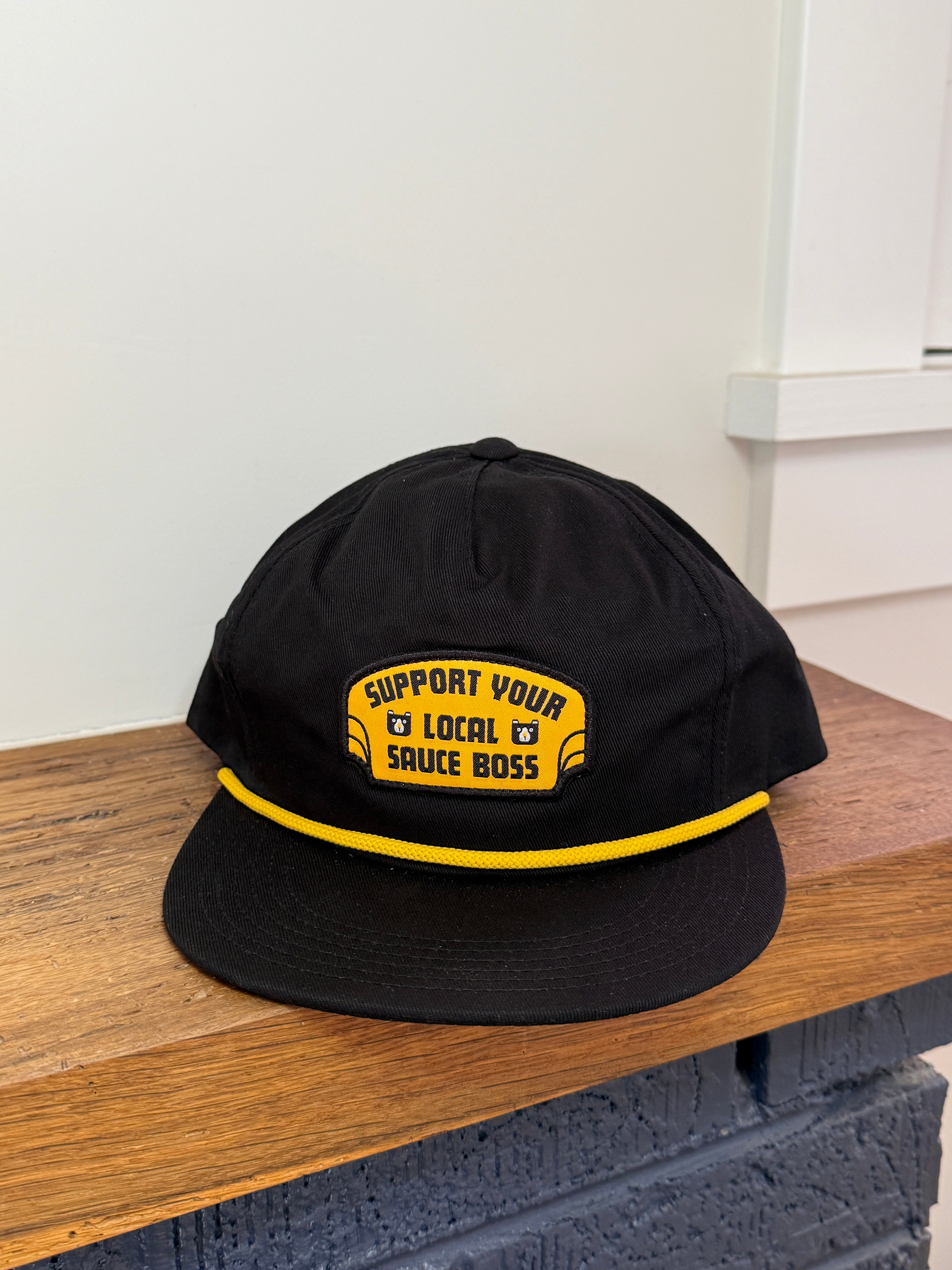 "Support Your Local Sauce Boss" Badge Hat