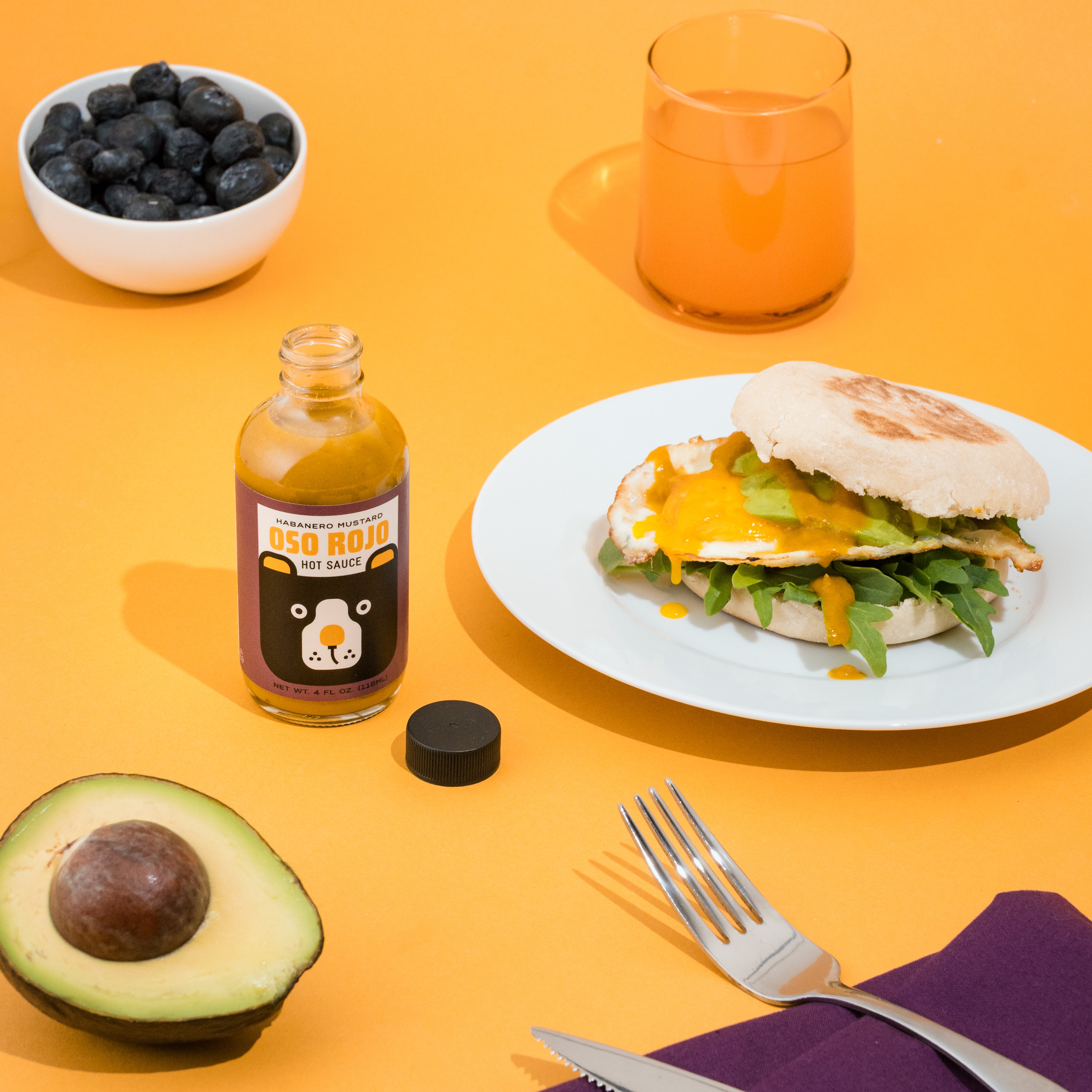 Habanero Mustard Hot Sauce 4oz