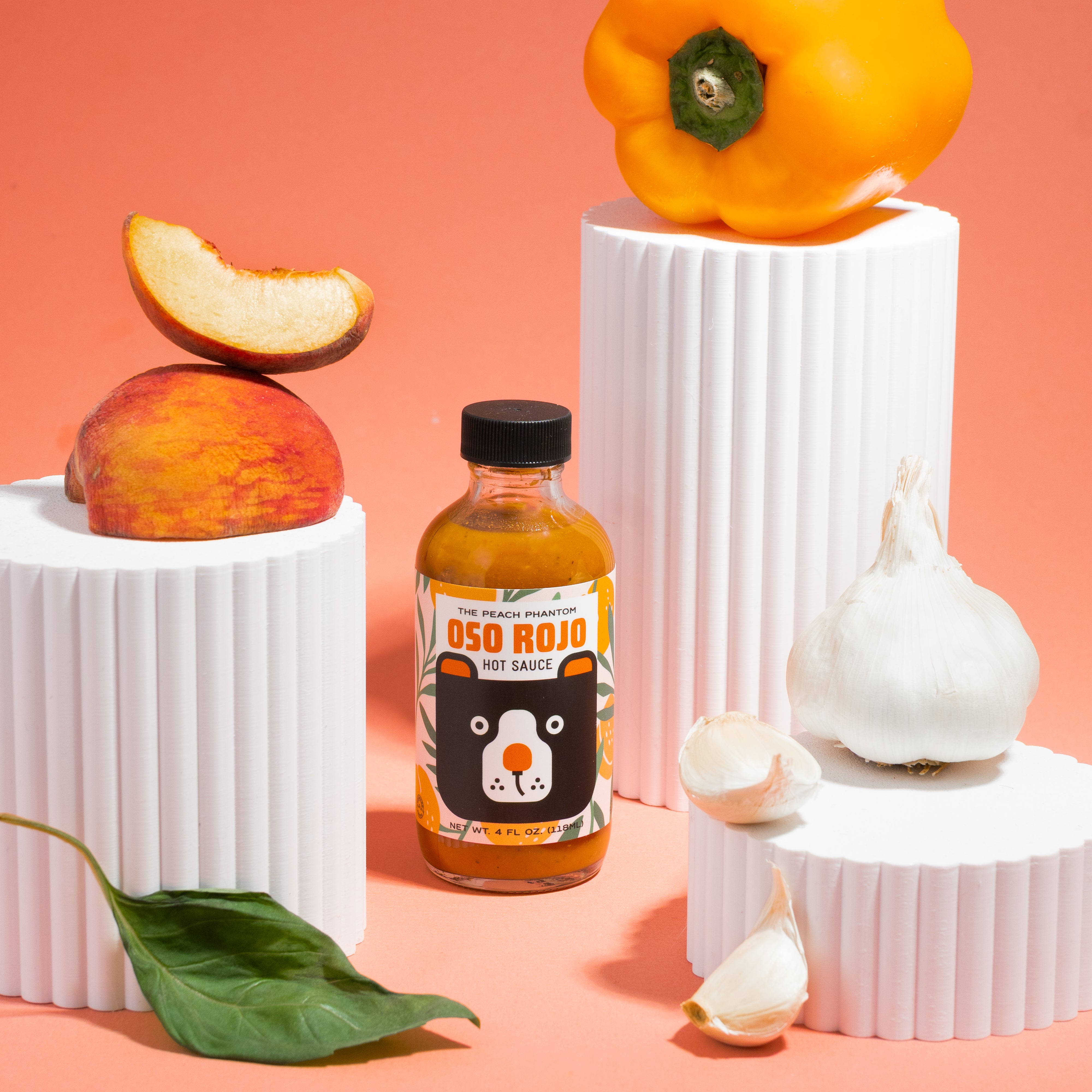 Peach Phantom Hot Sauce 4oz