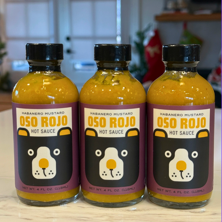 Habanero Mustard Hot Sauce 4oz