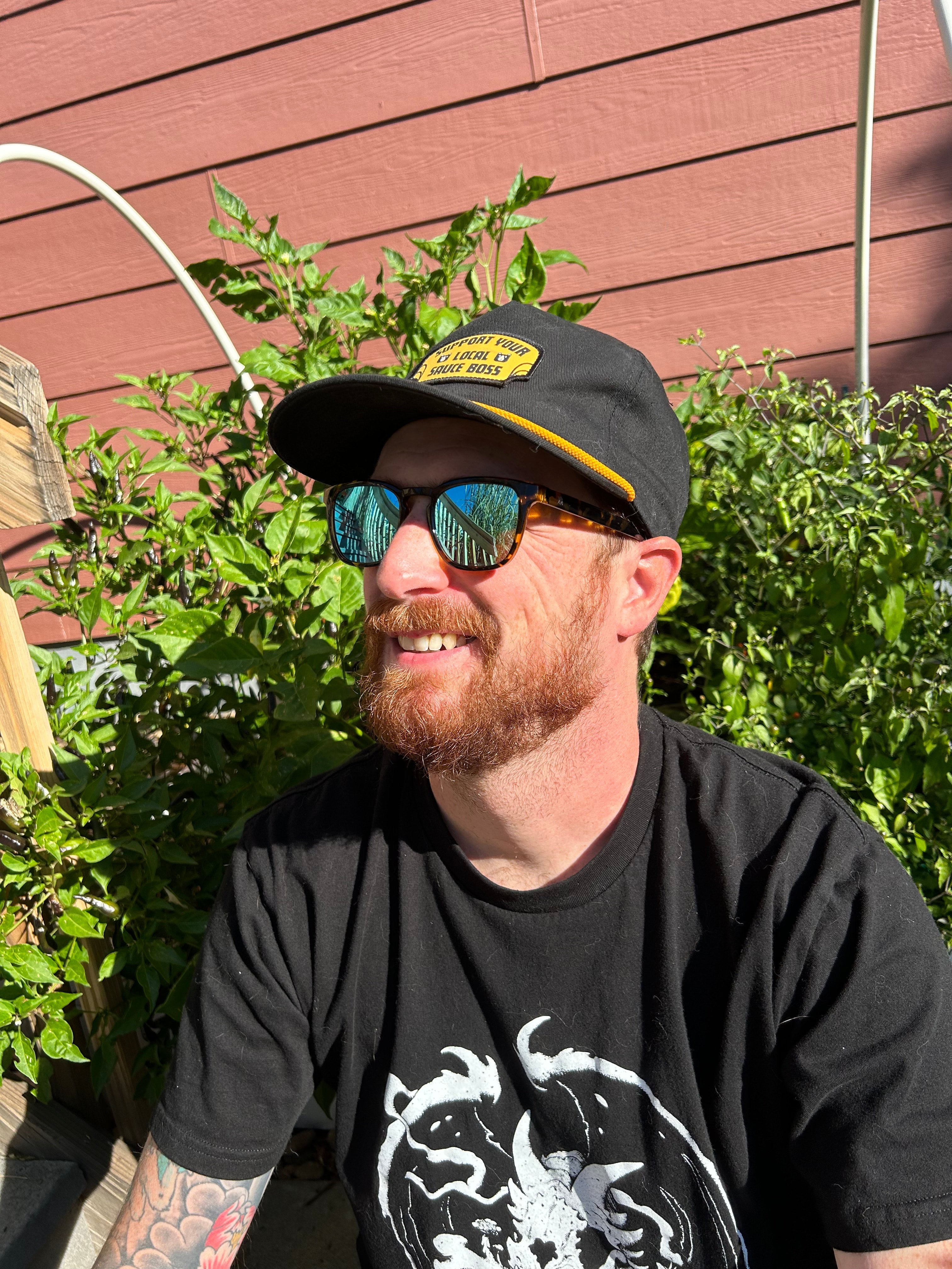 "Support Your Local Sauce Boss" Badge Hat