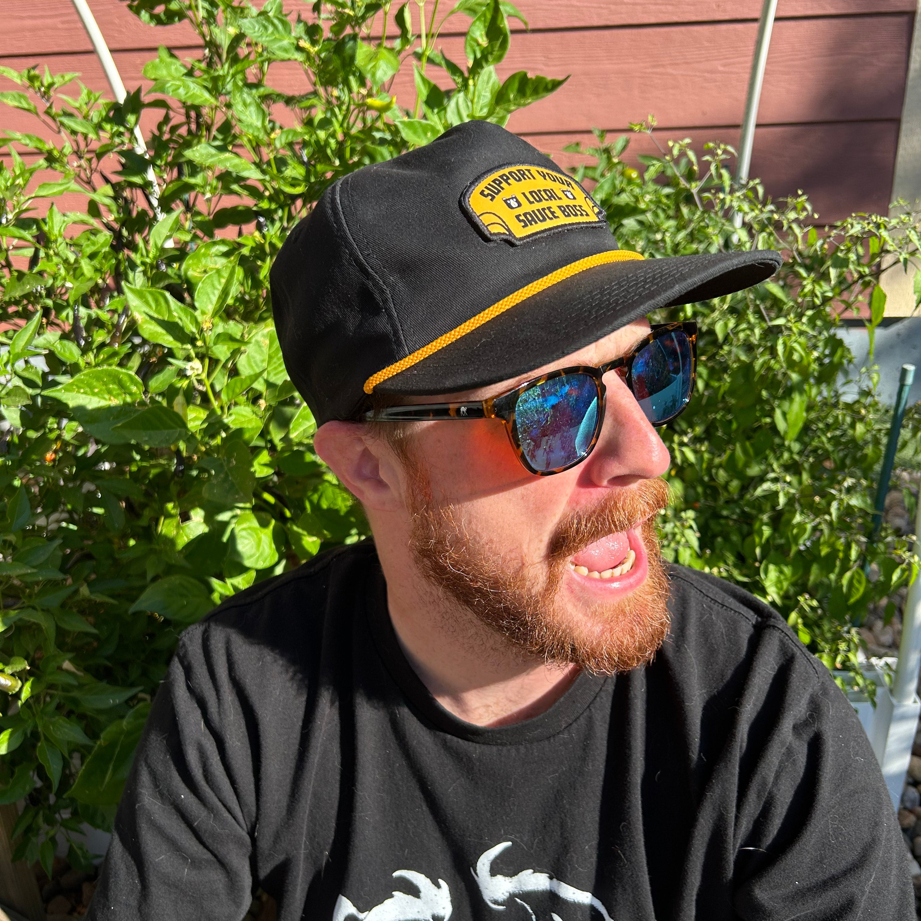 "Support Your Local Sauce Boss" Badge Hat