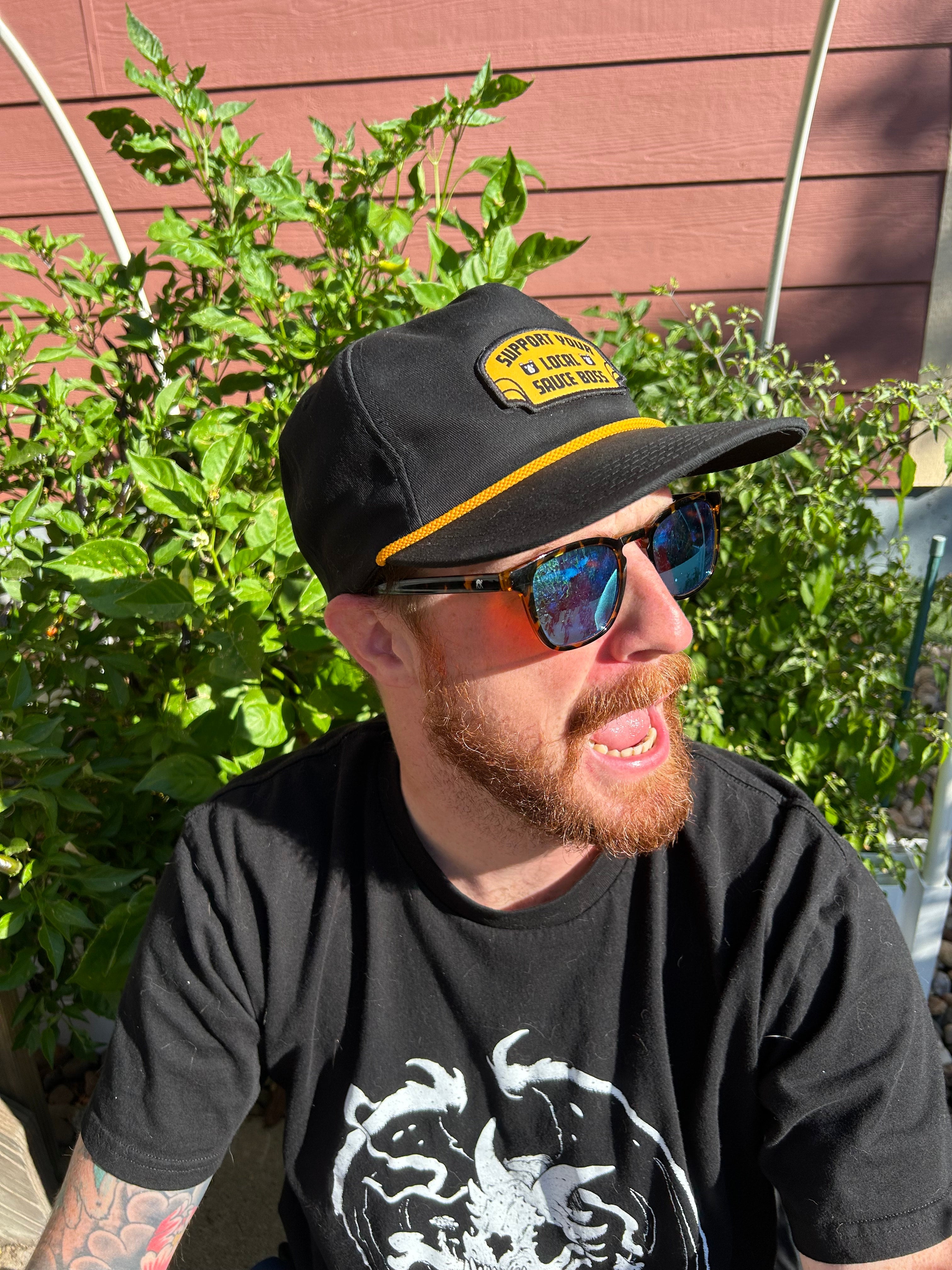 "Support Your Local Sauce Boss" Badge Hat